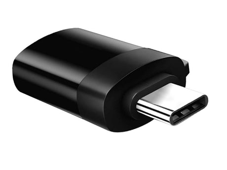 USB-C till USB-A 3.0 OTG-adapter svart 1,5x3 cm med lanyard