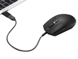 USB-C till USB-A 3.0 OTG-adapter svart 1,5x3 cm med lanyard