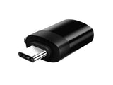 USB-C till USB-A 3.0 OTG-adapter svart 1,5x3 cm med lanyard