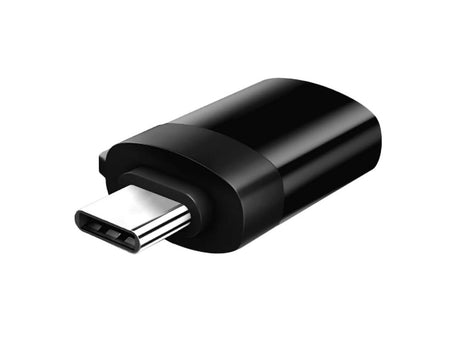 USB-C till USB-A 3.0 OTG-adapter svart 1,5x3 cm med lanyard