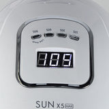 UV LED nagellampa 150W 45 LED med timer & rörelsesensor vit