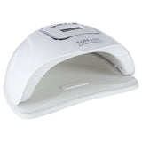 UV LED nagellampa 150W 45 LED med timer & rörelsesensor vit