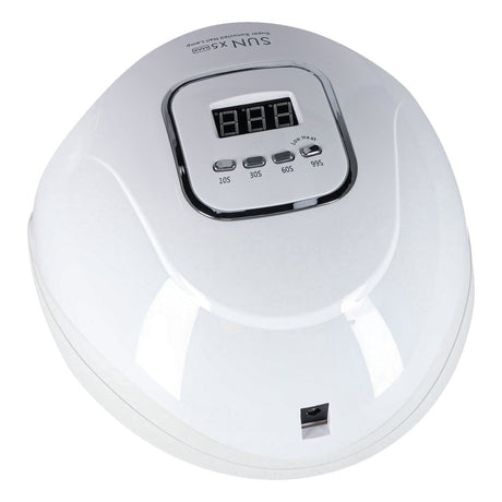 UV LED nagellampa 150W 45 LED med timer & rörelsesensor vit