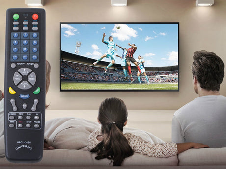 Universalfjärrkontroll för TV/DVD/VCR/CD/SAT/AUX svart