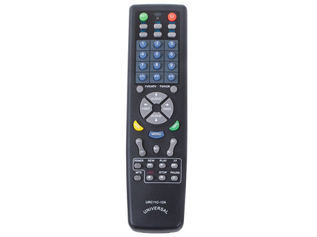 Universalfjärrkontroll för TV/DVD/VCR/CD/SAT/AUX svart