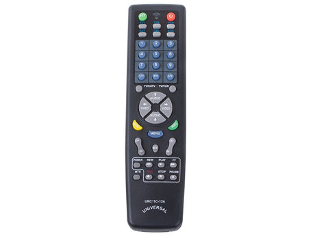 Universalfjärrkontroll för TV/DVD/VCR/CD/SAT/AUX svart