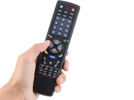 Universalfjärrkontroll för TV/DVD/VCR/CD/SAT/AUX svart