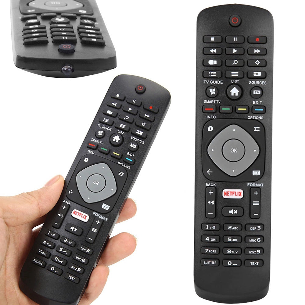 Universell fjärrkontroll för Philips TV, svart, 20,5 cm