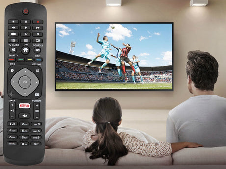Universell fjärrkontroll för Philips TV, svart, 20,5 cm