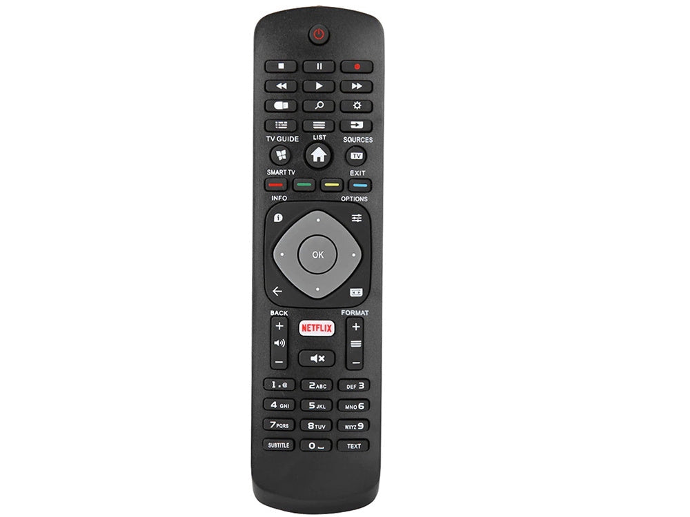 Universell fjärrkontroll för Philips TV, svart, 20,5 cm