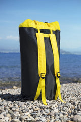 Uppblåsbar SUP 320x76x12 cm med kajaksits, paddel, pump och ryggsäck