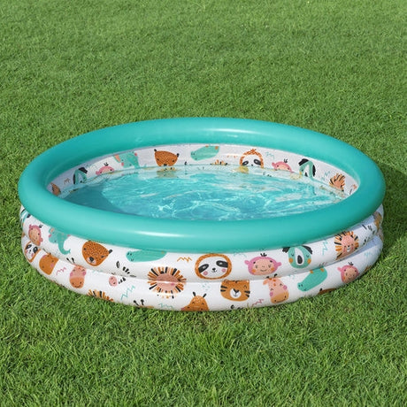 Uppblåsbar barnpool 102x25 cm PVC 101 L från 2 år