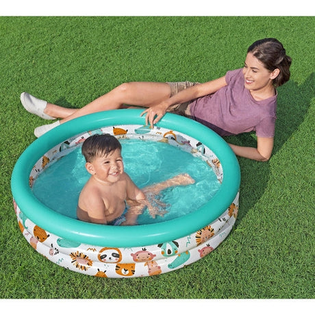 Uppblåsbar barnpool 102x25 cm PVC 101 L från 2 år