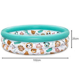 Uppblåsbar barnpool 102x25 cm PVC 101 L från 2 år