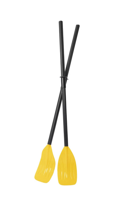 Uppblåsbar båt 188x98 cm 120 kg för 1 vuxen + 1 barn med paddlar & fotpump