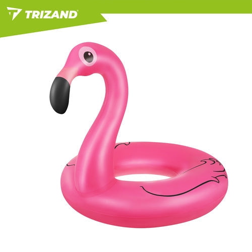 Uppblåsbar flamingo simring 102 cm PVC max 150 kg CE/EN71 3+