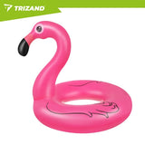 Uppblåsbar flamingo simring 102 cm PVC max 150 kg CE/EN71 3+