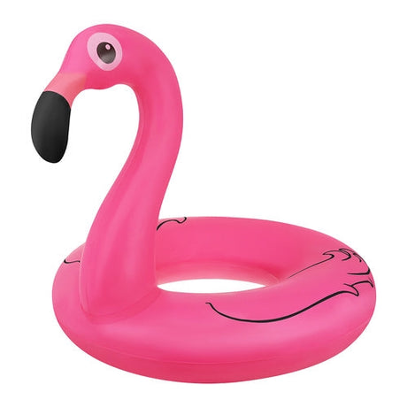 Uppblåsbar flamingo simring 102 cm PVC max 150 kg CE/EN71 3+