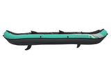 Uppblåsbar kajak 2-person 330x86 cm 200 kg med paddlar pump väska