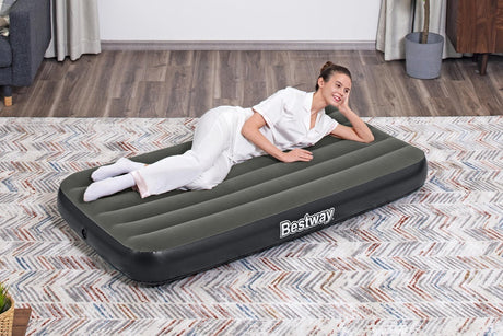 Uppblåsbar luftmadrass 188x99x25 cm PVC max 150 kg
