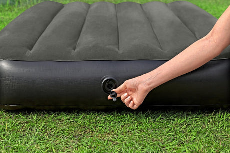 Uppblåsbar luftmadrass 188x99x25 cm PVC max 150 kg