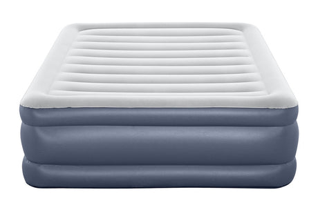 Uppblåsbar luftmadrass 203x152x51 cm med inbyggd elpump 220-240 V