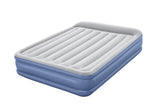 Uppblåsbar luftmadrass dubbel 203x152x46 cm med elpump 220-240V