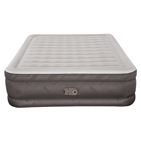 Uppblåsbar madrass queen 203x152x46 cm med elpump 220-240 V