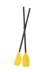 Uppblåsbar pontonbåt 2 personer 232x118 cm 250 kg 3 luftkammare