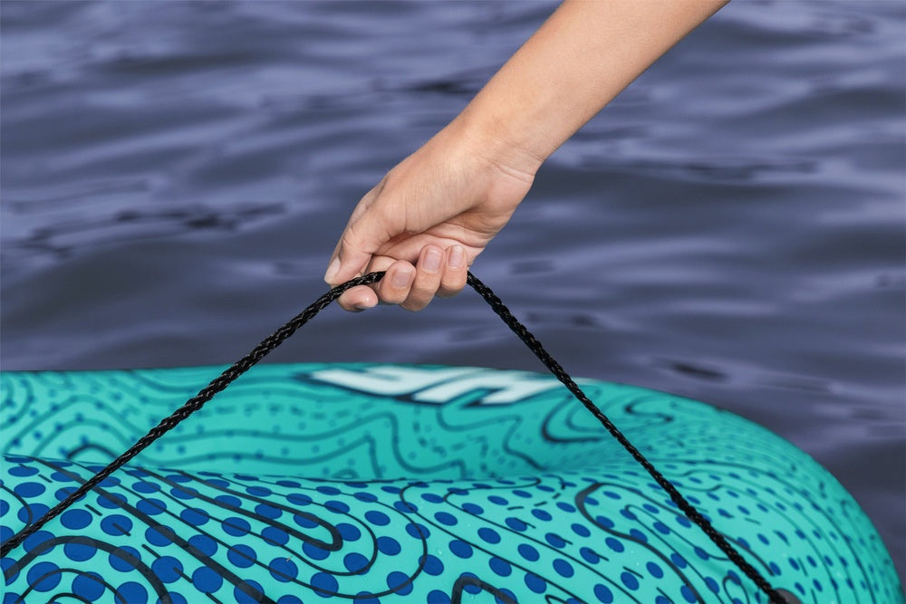 Uppblåsbar simring 106 cm med handtag, PVC, från 12 år