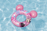 Uppblåsbar simring Minnie Mouse med öron 74x76 cm för barn 3-6 år