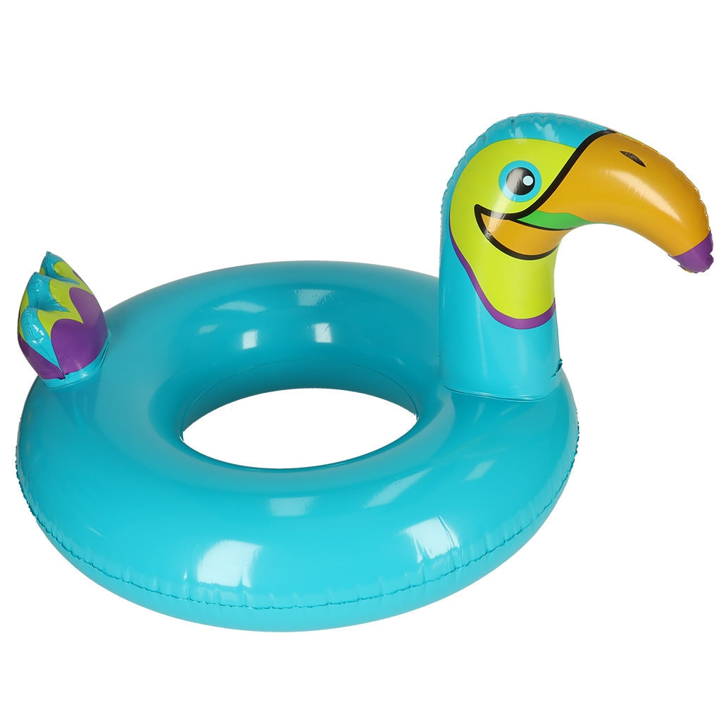 Uppblåsbar simring toucan 70 cm för barn 6+ max 40 kg