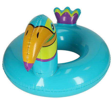 Uppblåsbar simring toucan 70 cm för barn 6+ max 40 kg
