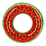 Uppblåsbar simring vattenmelon 80 cm PVC max 60 kg