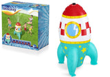 Uppblåsbar vattenfontän raket 102 cm med justerbar vattenstråle