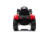 Uppladdningsbar eltraktor för barn med skopa BW-X002A röd