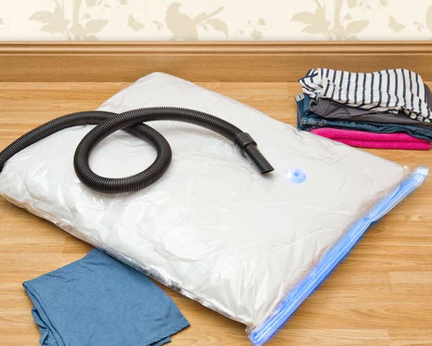 Vakuumpåsar 15-pack 50x70/60x80/70x100 cm för dammsugare