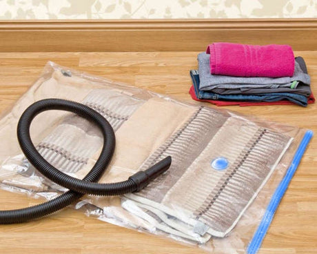 Vakuumpåsar 15-pack 50x70/60x80/70x100 cm för dammsugare