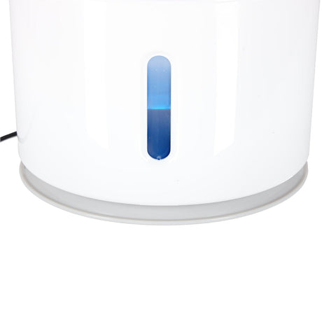 Vattenfontän hund & katt 2,4L med aktivt kolfilter, LED, USB tyst