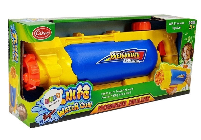 Vattenpistol 1450 ml 42 cm gul/blå, från 6 år