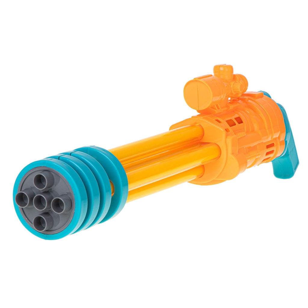 Vattenpistol 56 cm med 4 behållare, plast gul/orange/blå