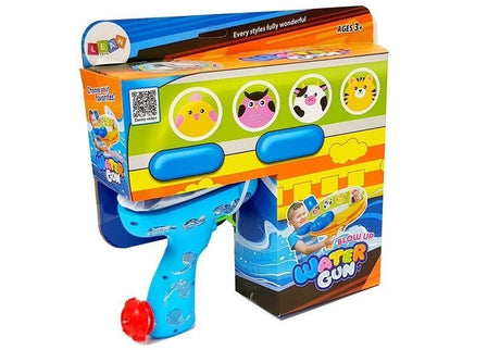 Vattenpistol enhörning 60 cm vit/blå, från 3 år (EN71)