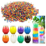 Vattenpärlor vattenkristaller multifärg 24 g ca 2000 st 12-20 mm