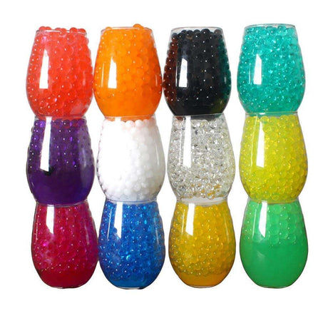 Vattenpärlor vattenkristaller multifärg 24 g ca 2000 st 12-20 mm