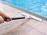 Vattenskrapa 49 cm med teleskopskaft 61,5–144 cm + 1 överdrag