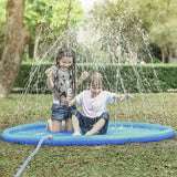Vattensprinklermatta 150 cm i PVC, anslutning 1 tum till trädgårdsslang
