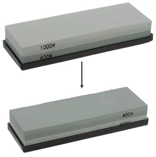 Vattensten set knivslipning 9 delar 400/1000/3000/8000 med ställ