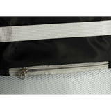 Vattentålig reseryggsäck med USB-port och skofack svart 45x28x16