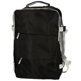Vattentålig reseryggsäck med USB-port och skofack svart 45x28x16