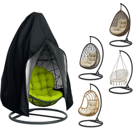 Vattentätt överdrag för hängstol/cocoon-swing 168x115 cm med UV-skydd